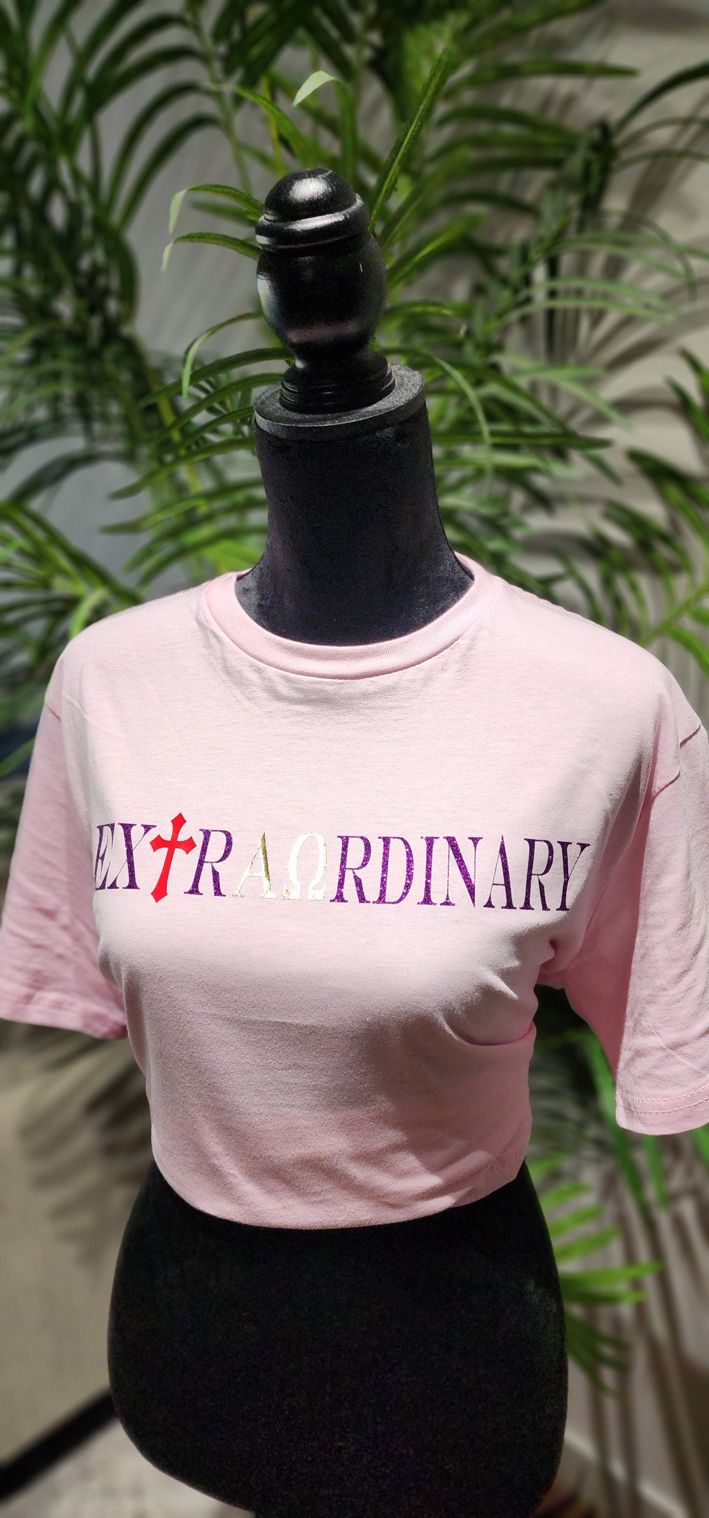 Pink EXTRAORDINARY Short Sleeve T-Shirt